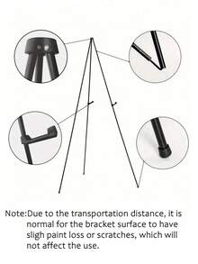 1 Giá đỡ giá vẽ có thể gập lại để trưng bày trên sàn Giá đỡ biển báo Chân máy màu đen cho biển báo đám cưới và áp phích Giá đỡ bảng chào mừng, Giá đỡ giá vẽ bằng kim loại có thể điều chỉnh trên sàn lớn Đế màu đen Quà tặng Phục sinh - Nhiều màu - Xem 11