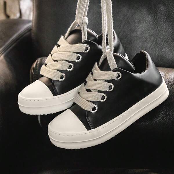New Men's Casual Shoes, Versatile Leather Material Upper, Soft And Fine Texture, Good Quality For Daily Wear