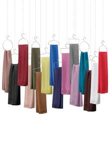 1pc Fashion Women Shawl, Extra Long Bridal Wrap For Wedding Party, All Seasons For Dress - A - View 2