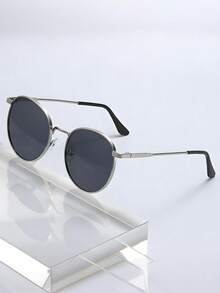 1 peça de óculos personalizados de alta qualidade, novos, 2025, armação quadrada moderna, óculos de metal poligonal, adequados para roupas da moda, adequados para presentes de Natal, presentes de aniversário