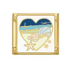 1 件装模块化卡扣手链，包含经典动物、爱心、花朵、字母、眼睛、星星元素，都市休闲风格，万圣节和圣诞节必备单品，秋季色调，本土风情，实用时尚，充满圣诞氛围，设计迷人，不锈钢材质，圣诞装饰，秋季办公室穿搭，派对穿搭指南，圣诞礼物，圣诞家居装饰 - M291342 - 查看 4