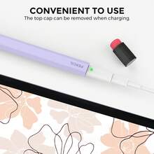 Classic Hexagon Silicone Case Compatible With Apple Pencil Cover Sleeve Skin Accessories, Compatible With Magnetic Charging And Double Tap