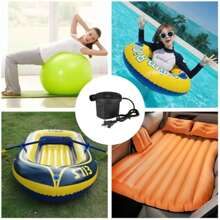 RAF 电动气泵，真空机，真空吸气泵，二合一真空吸气泵/电动充气泵，适用于各种真空袋式室内织物收纳、户外露营、充气沙发、充气船、游泳池玩具、充气床、秋冬季家居收纳工具、情人节、平安夜及圣诞节装饰充气用品。 - 美規A型插(110-127V) - 查看 5