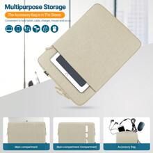 ZYB Funda para portátil de 13 a 16 pulgadas compatible con MacBook Air 13 15 M1 M2 2012-2023/MacBook Pro 13 14 15 16 2010-2022/HP Chromebook 14-15.6/Surface Notebook, a prueba de golpes y resistente al agua, con bolsillo para accesorios