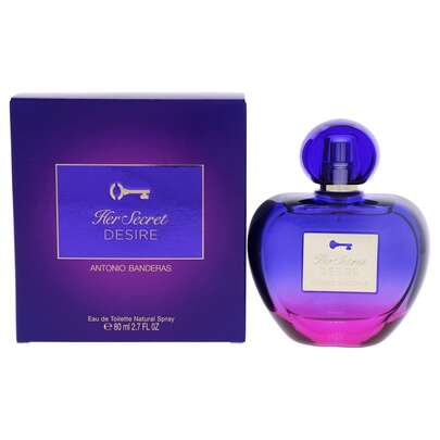  Her Secret Desire By Antonio Banderas For Women - 2.7 Oz EDT Spray