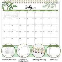 2025-2026 Desk Calendar - July 2025 To December 2026,  Standing Flip Desktop Calendar 2025-2026,  10" X 8. 3",  Small Desk Calendar With Thick Paper,  2025-2026 Calendar With Strong Twin-Wire - 彩色 - 查看 6