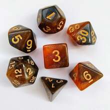8 x 7 (56 Stücke) - D&D Würfelset, Polywürfel für RPG MTG Rollenspiele, Tischspiele, Mysteriöses Würfelset, 10-seitige Würfel, tolles Geschenk für Halloween, Weihnachten, Überraschungstüte mit Würfeln, verschiedene Stile, zufällige D&D Würfel, geeignet für RPG MTG Rollenspiele, Brettspiele, perfektes Geschenk für Valentinstag und andere Feiertage sowie Geburtstage voller Überraschungen - Verschiedenfarbig - Übersicht 9