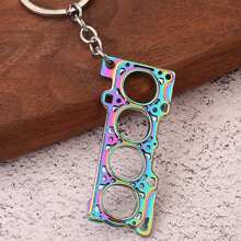 改装钥匙扣 汽车改装缸体发动机垫片 模型钥匙扣 钥匙圈 DIY钥匙链 F1赛车迷礼物 - 均碼 - 查看 7