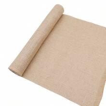 Natürliches Juteband-Tischläufer-Rolle aus Sackleinen 12-35cm 200cm Läufer für rustikale Bauernhaus-Heimdekoration, Blumenstrauß-Verpackung