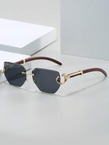 复古闪亮装饰太阳镜，欧美风，适合职业装和休闲装。夏季海滩度假、郊游、旅行的完美礼物。复古方形镜框，适合野外考察、返校季造型。男女皆宜，运动、驾驶、户外、骑行、钓鱼、度假、旅行、派对、装饰、道具、礼品