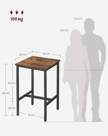 Dining Tables - Brown - View 6