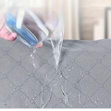 2Pack Clothes Storage Bag, Foldable Storage Bin Closet Organizer With Reinforced Handle, Sturdy Fabric Blanket Storage With Clear Window, Storage Containers For Clothing, Bedding, Gray - 灰色 - 查看 6