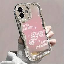 Funda para teléfono (1 unidad): Un teléfono con ondas electrochapadas y una cadena de perlas. Una funda protectora completa, resistente a golpes y caídas. Elegante accesorio compatible con las series 11, 12, 13, 14, 15, 16 Pro y Pro Plus. - Colores mixtos 1 - Ver 8