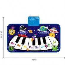Thảm chơi âm nhạc cho trẻ em - Thảm đàn piano in hình dấu chân khủng long, Thảm chơi nhạc, Thảm đàn piano chân cho bé, Thảm tập bò âm nhạc giáo dục sớm, Thảm đồ chơi nhảy múa âm nhạc cho trẻ nhỏ, Thảm đồ chơi bàn phím đàn piano cho trẻ em, Quà tặng trò chơi tương tác giữa cha mẹ và con cái, Thích hợp cho bé trai và bé gái từ 3 tuổi trở lên, Quà tặng sinh nhật, lễ hội hoàn hảo cho trẻ em. - Nhiều màu - Xem 9