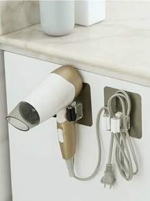 Punch-Free Wall-Mounted Strong Mop Hook, Multifunctional Strong Storage Clip For Bathroom Tools, Maximum Load-Bearing 3000g/6.6 Lb, Mop Clip, Mop Rack, Convenient Bathroom Accessories, Cleaning Accessories, Suitable For Placing Mop Brooms And Cleaning Tools(Random Color)