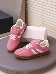 New Style Unisex Kids & Adult Casual Sneakers, Fashion & Versatile - Dusty Pink - View 3