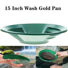 Hot  Plastic Gold Pan Basin Nugget Mining Pan Dredging Prospecting River Tool Wash Gold Panning Equipment