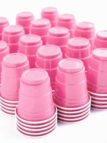 100 pièces Verres à shot en plastique, verres à shot miniatures polyvalents en plastique de 2 oz, verres à shot miniatures jetables de 2 oz, tasses à cocktail jetables, tasses à boissons, tasses d'échantillonnage, petites tasses réutilisables faciles à nettoyer pour les spiritueux, les cocktails, les jus et les sauces, convenant à toutes les réunions, jeux de fête, photos de fête, vacances, fêtes, fêtes d'Halloween ou de Noël