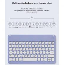 Rechargeable Bluetooth Keyboard And Mouse Set For Tablet Phone Laptop 10 Inch Thin Wireless Keyboard Compatible With IPad Mipad