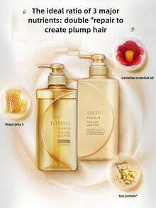 Tsubaki TSUBA-KI Premium Repair Shampoo And Conditioner Hair Care Set 490ml+490ml(No Box) - 1 - View 7