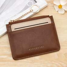 Premium Card Holder, Women's Card Sleeve, Ins Style Solid Color Card Wallet, Multi-Slot Versatile Coin Purse - Multicolor - View 9