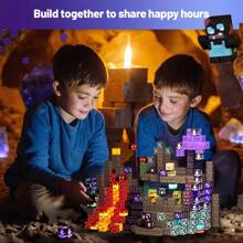 78-300 Stück Magnetische Bauklötze Spiel-basierter Bau Magwonder Höhlen Welt mit Magnet Konstruktionsspielzeug MINT Sensorisches Geschenk für Jungen Mädchen Geburtstag