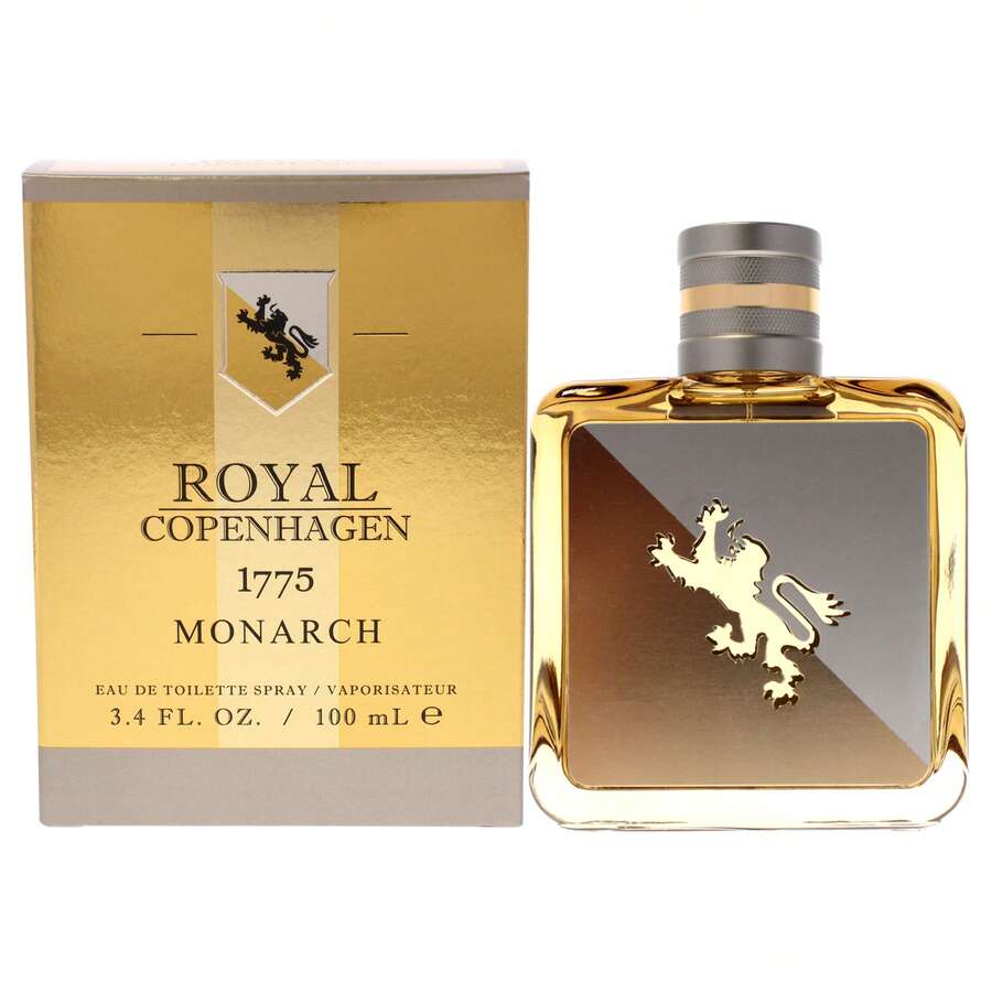 1775 Monarch By Royal Copenhagen For Men - 3.4 Oz EDT Spray - Clear - View 1