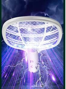 OBOVAY 三合一电动蚊拍，USB充电式灭蚊拍，苍蝇拍 - 彩色 - 查看 5