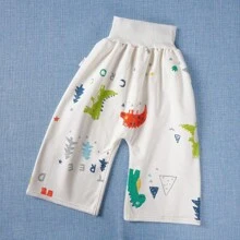 1pc Waterproof Anti-Leakage Baby Potty Training Pants/Skirts, Breathable Soft Material, Washable & Reusable, Suitable For Infants - Multicolor - View 18