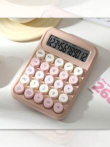 Grande calculatrice écran à touches multicolore dégradé spéciale pour les étudiants. Cadeau pour la rentrée scolaire