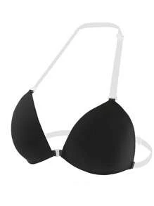 Sujetador pegajoso de push up para mujeres, sujetador adhesivo invisible sin tirantes para vestidos sin espalda