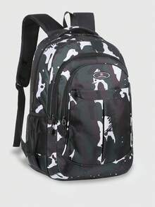 Schoolbag Laptop Bag Shoulder Bag Travel Bag Sports Bag College Bag School College Business Outdoor Hiking Camping Sports Casual Backpack Holiday Essentials Lightweight Adjustable Strap Large Capacity Functional Backpack Polyester Minimalist Style Holiday Water-Proof Portable Travel Bag Black Backpack Business Casual Travel Backpack Gifts Outdoor Dad's Gift Father's Gift Gift Valentine's Day Gift Back To School Supplies Large Capacity Bag