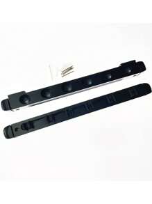 قطعة واحدة رف حائطي لأعواد البلياردو ب- 6 فتحات، اكسسوارات البلياردو