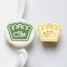 1 Pc, Pet Card Series Wax Stamp Head, Cat/Dog/Bone And Other Pet Tags, Suitable For Envelope Letter Paper/Party Invitation Letter/DIY Craft Stamp Decoration/Gift Packaging Decoration/Anniversary/Holiday Gifts,For School Supplies,Back To School