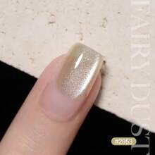 Red Cat Eye Gel Nail Polish, 16ml Glitter Holographic Nail Polish With Magnet, Reflective Translucent UV Gel, 2907 - Fairy Dust - View 4