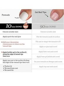 150 buc vârfuri de unghii cu gel scurte, pătrate, maro/roz, tip unghii false, tip presă, 15 opțiuni de mărime, unghii false scurte, mate, franțuzești, capace decorative pentru unghii de la picioare pentru femei și fete, consumabile pentru unghii - alb - Vizualizare 3