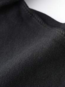 3pcs Baby Boys Soft Elasticated Waist, Cuffed Ankle Pants In Black, Blue And Red - Multicolor - View 6