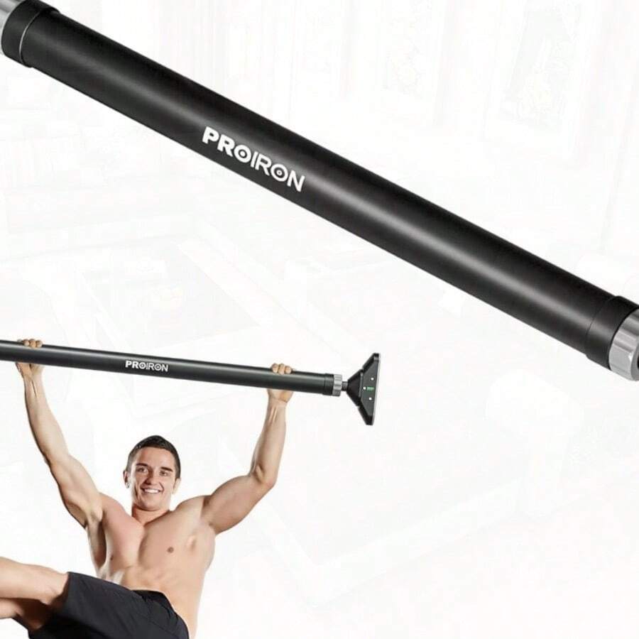 PROIRON Pull Up Bar For Doorway Strgth Training Chin Up Bar Without Screws Adjustable 72cm97cm Width Locking Mechanism For Home Gym Exercise Fitn With Level Meter Max Load Bearing 200kg YFHL3 - 72-97cm - View 1