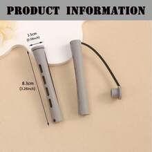 YOROSTAR 20pcs Green Plastic Cold Wave Rods Set For Natural Hair Hair Rollers For Long Short Hair DIY Hairdressing Tools