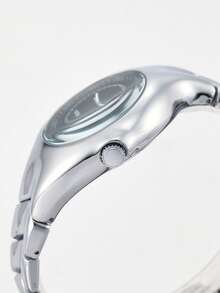 Y2K Men's Asymmetrical Vintage Fashion Quartz Watch, Suitable For Daily Life And Holiday Gifts - Multicolor - View 5