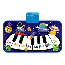 Thảm chơi âm nhạc cho trẻ em - Thảm đàn piano in hình dấu chân khủng long, Thảm chơi nhạc, Thảm đàn piano chân cho bé, Thảm tập bò âm nhạc giáo dục sớm, Thảm đồ chơi nhảy múa âm nhạc cho trẻ nhỏ, Thảm đồ chơi bàn phím đàn piano cho trẻ em, Quà tặng trò chơi tương tác giữa cha mẹ và con cái, Thích hợp cho bé trai và bé gái từ 3 tuổi trở lên, Quà tặng sinh nhật, lễ hội hoàn hảo cho trẻ em. - Nhiều màu - Xem 15