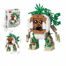 Tungtungtung Sahur, Bombardiro Crocodile, Tralalero Tralala, Lilililalila, Brr Brr Patapim, Shimpanzinni Bananini, Bombombini Guzini, Italian Brain Rot, Italian Brain Rot, Abstract Building Blocks, Building Block Figurines, Animal Building Blocks, Birthday Gifts, Collectible Figurines - Multicolor - View 16