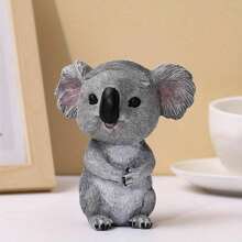 1pc Creative Koala Eyeglasses Stand Decor, Home Office Desk Bedroom Ornament, Cute Storage Rack Gift