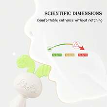 婴儿出牙玩具硅胶兔子牙胶可安全咀嚼和煮沸，防止手到嘴，4-6 个月出牙玩具，牙胶出牙玩具，出牙缓解婴儿，0-1 个月 - 1件 - 查看 4