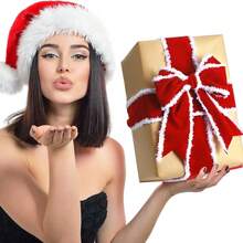 1/2/3 Rolls Christmas Velvet Decorative Ribbons Rolls Craft DIY Fabric Cloth Wire Edge Ribbons For Craft Christmas Holiday Decoration