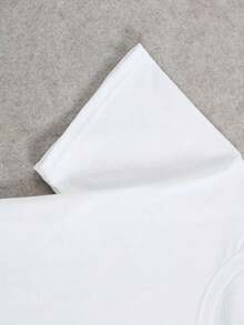 Girls' Soft And Stretchy Round Neck Short Sleeve T-Shirt, Creative Pink Bow Print, Summer Tops