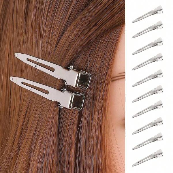 30/20/10 Stücke Fluffy Clips zum Stylen der Haarwurzeln, professionelle Metallfriseurklammern, Haarnadeln, Klemmen, DIY-Werkzeuge, Haraccessoires