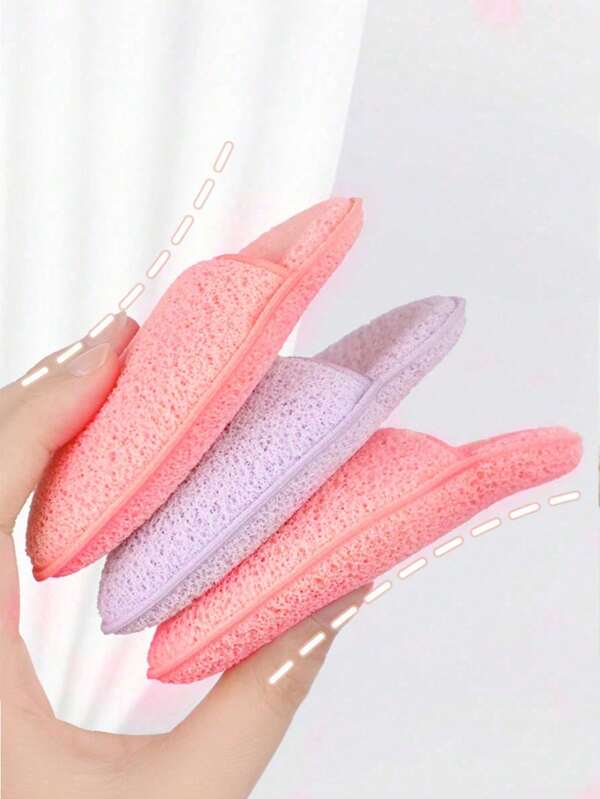 1PC Face Sponges For Cleansing Daily Exfoliating Face Scrubber Facial Sponges For Washing Face Fingers Glove Style ,Removal And Deep Cleansing Puff,Facial Cleansing Tools,Personal Care