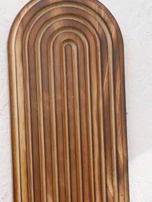 1 件/2 件几何壁挂式搁板、木质浮动搁板、用于壁挂式储物的质朴木质搁板、用于卧室厨房的壁挂式木质展示架、用于马桶上方壁挂式搁板的浮动搁板小型壁挂式农舍装饰 - 波西米亚风浮动壁挂式储物和展示架，适用于浴室、卧室、厨房、入口通道、农舍家居装饰、春夏墙壁装饰