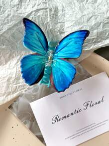 1 Stück Mehrfarbiger Schmetterling Haarklammer, neues Design für Hochsteckfrisur Dekoration, Geschenk für Feiertage